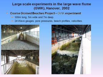 Large scale experiments in the large wave flume.jpg