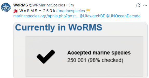 An epic milestone and number: 250.000 …